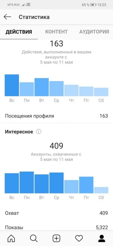 Как подключить статистику в Инстаграм - шаг 11