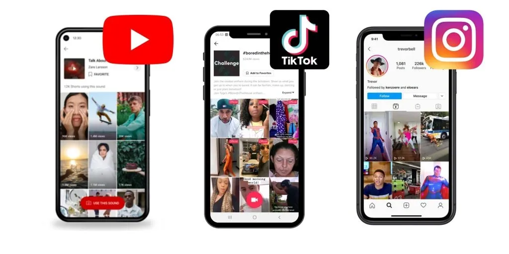 Преимущество Shorts над Instagram и TikTok