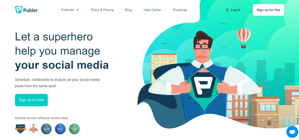 Сервис Publer