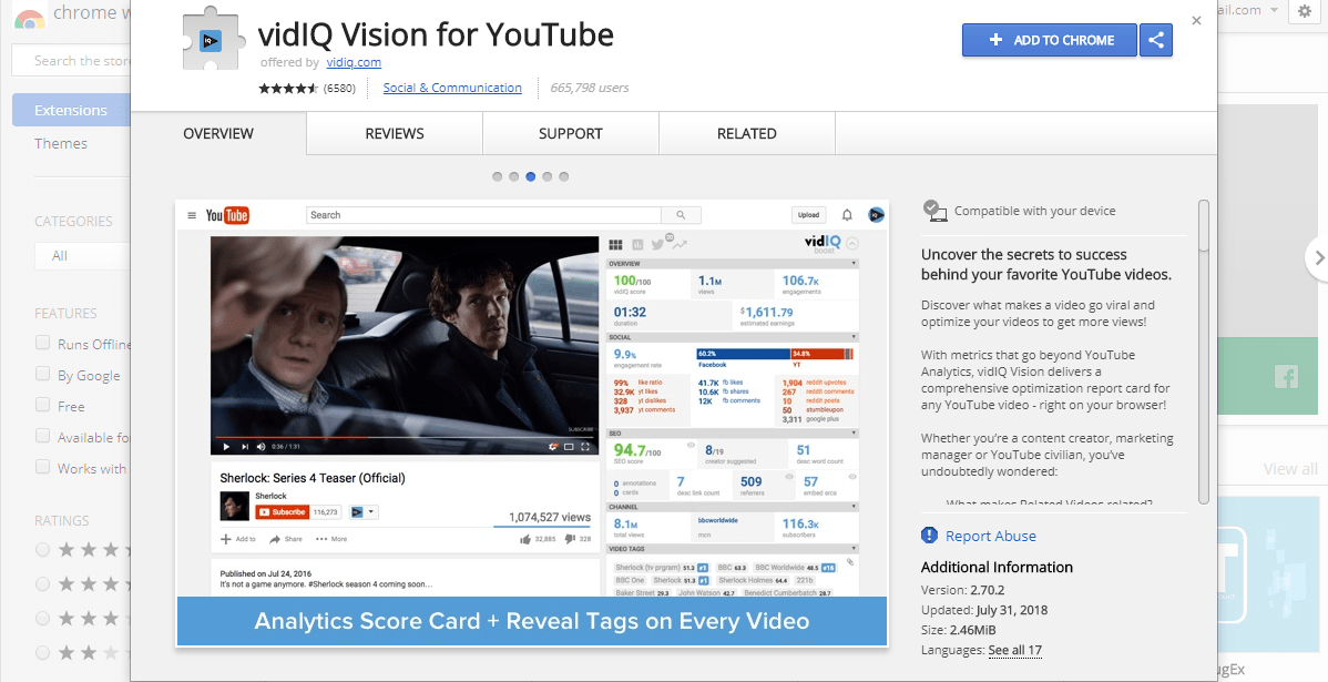 Youtube extension. VIDIQ. VIDIQ Vision for youtube. Расширение для youtube. Расширение для ютуба VIDIQ.